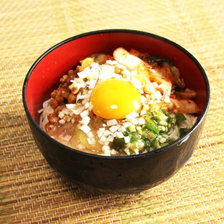 トコトンねばねば!「ネバーギブアップそうめん」